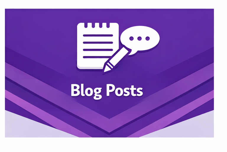 blog posts