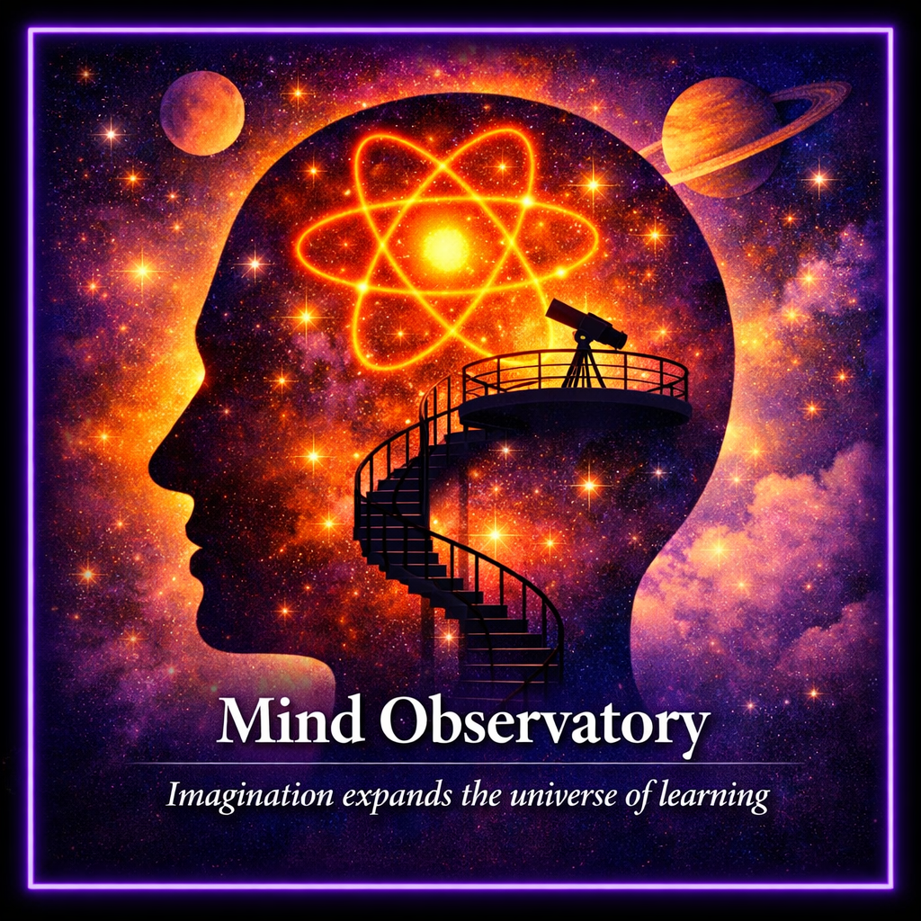 Mind Observatory - Imagination expands the universe of learning