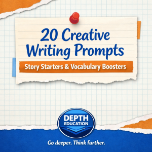 20 creative writing prompts — story starters & vocabulary boosters