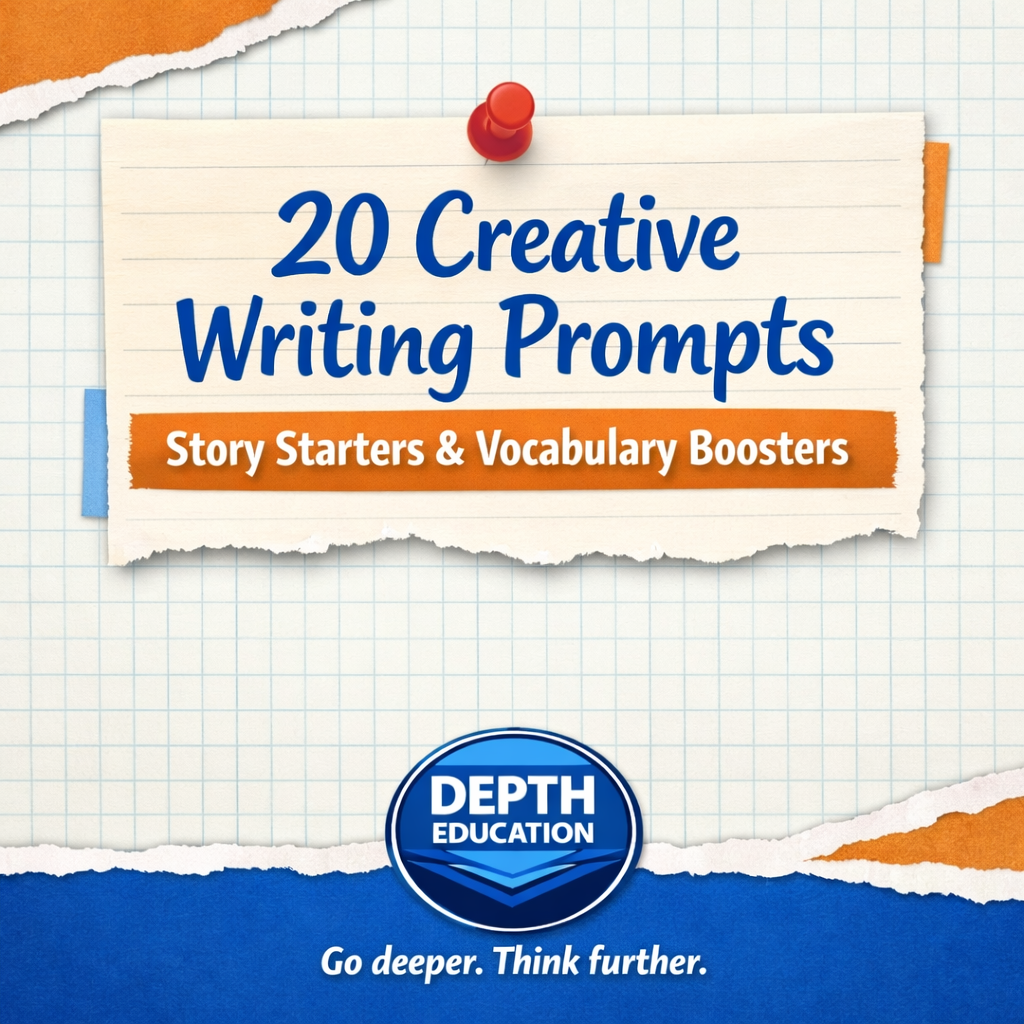 20 creative writing prompts — story starters & vocabulary boosters 20 creative writing prompts — story starters & vocabulary boosters
