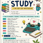 author study — 7 day deep dive investigation pack