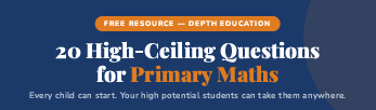 20 high ceiling maths questions poster 20 high ceiling maths questions poster