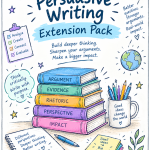 persuasive writing extension pack